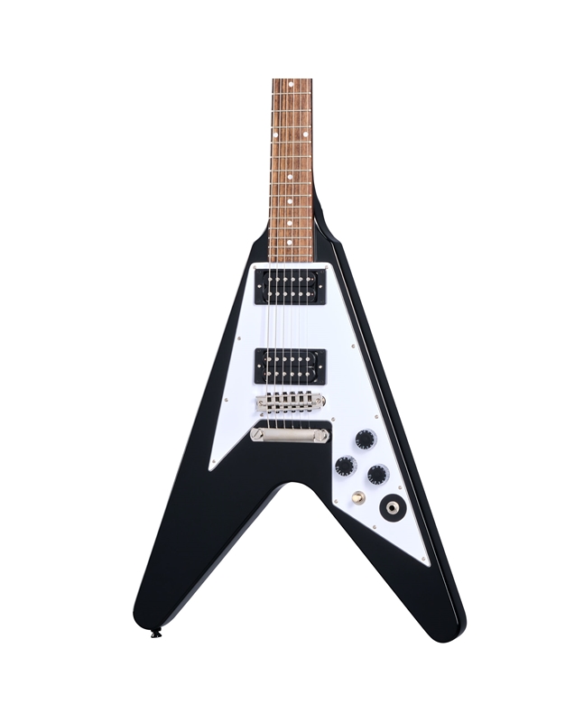 EPIPHONE Kirk Hammett 1979 Flying V Ebony Electric Guitar