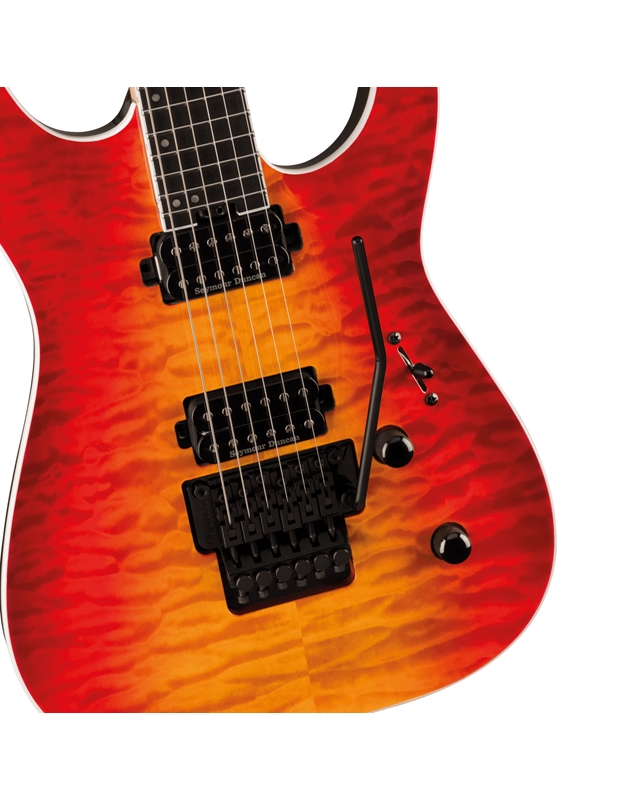JACKSON Pro Plus Series DKAQ w/ Ebony Firestorm Electric Guitar