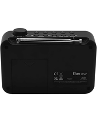 PURE Elan One2 (Charocoal) Portable DAB+/FM radio