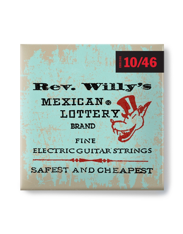 DUNLOP RWN1046 Billy Gibbons Rev. Willy's Χορδές Ηλεκτρική Κιθάρας Set (10-46)