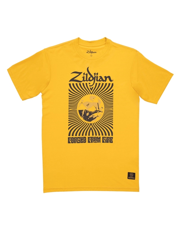 ZILDJIAN Limited Edition 400th Anniversary 60'S Rock Tee T-Shirt Large