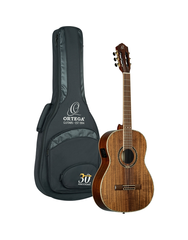 ORTEGA RE30TH-ACA 30th Anniversary Series Electro Classical Guitars with Gig Bag