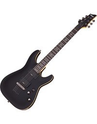SCHECTER Demon-6 Satin Aged Black Satin Electric Guitar