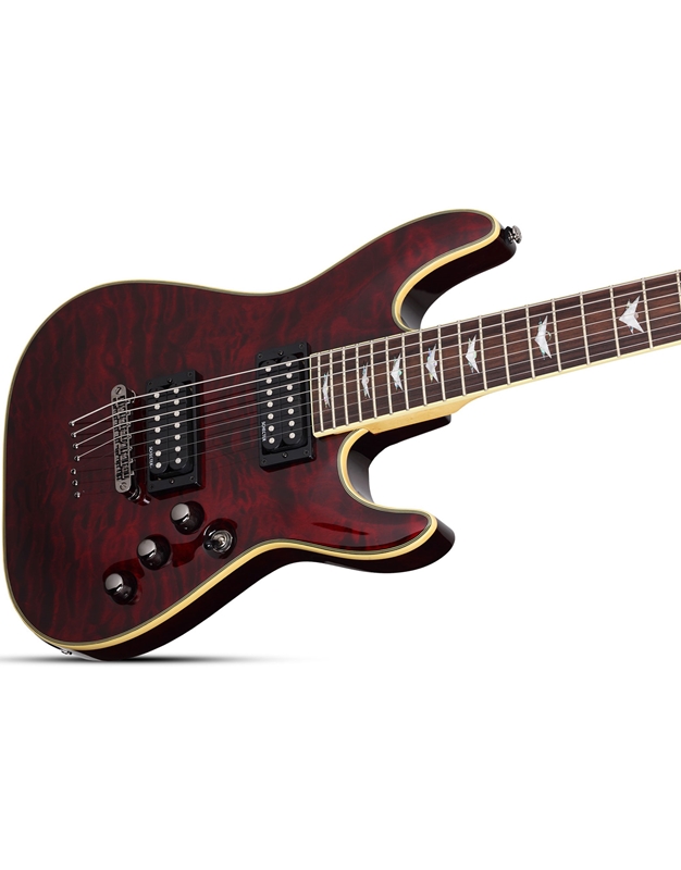 SCHECTER Omen Extreme-7 Black Cherry 7-String Electric Guitar