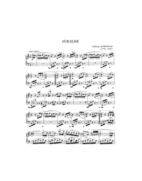 Beethoven Ludwig Van, Fur Elise