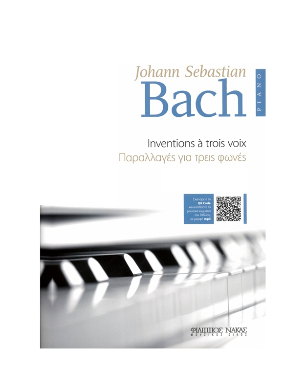 Bach Johann Sebastian - Inventios a Trois Voix BK / MP3