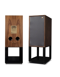 WHARFEDALE Dovedale Walnut Veneer Speakers with Stands (Pair)