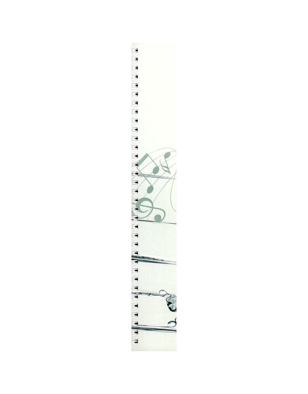 Tετράδιο Mουσικής Σπιράλ - 50/10 (50 Φύλλα, 10 Πεντάγραμμα/Σελίδα)