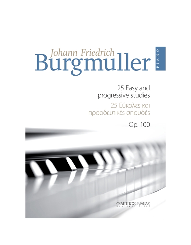 Burgmuller Johann Friedrich - 25 Easy & Progressive Studies Op. 100 BK / MP3