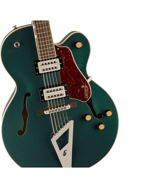 GRETSCH G2420 Streamliner Hollow Body with Chromatic II, Laurel, Cadillac Green Electric Guitar