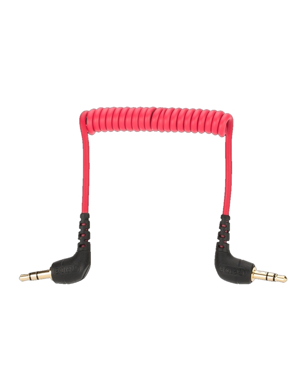 RODE SC-2 RED 3.5mm TRS Patch Cable 0.17m-0.40m