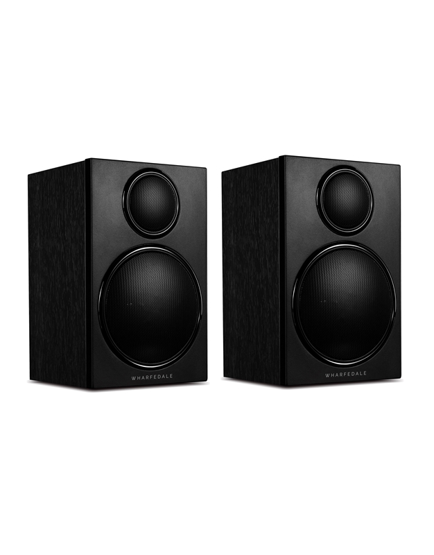 WHARFEDALE DX-3 Speaker Pair Black Oak