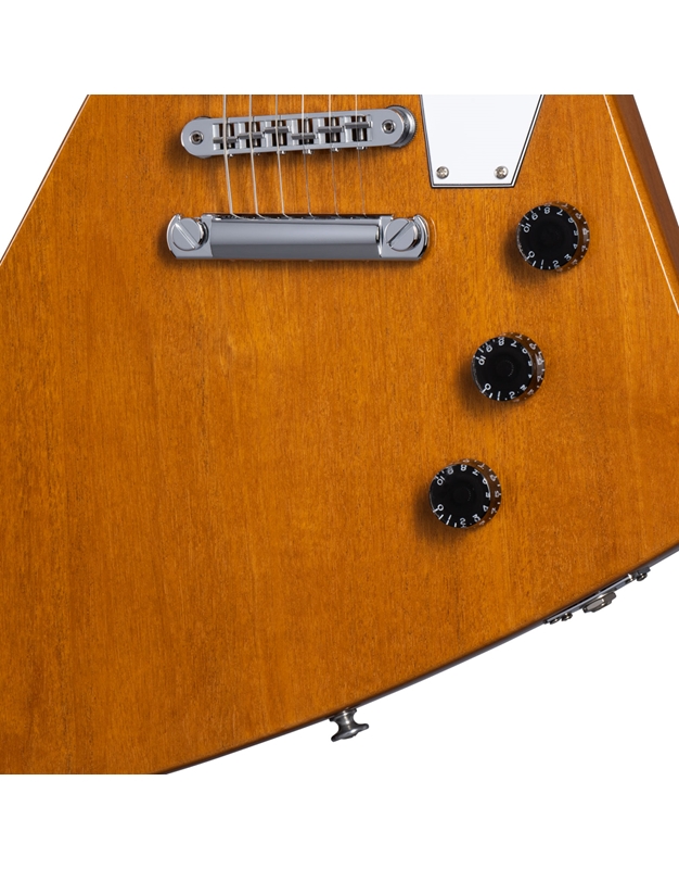 GIBSON 70s Explorer Antique Natural Electric Guitar