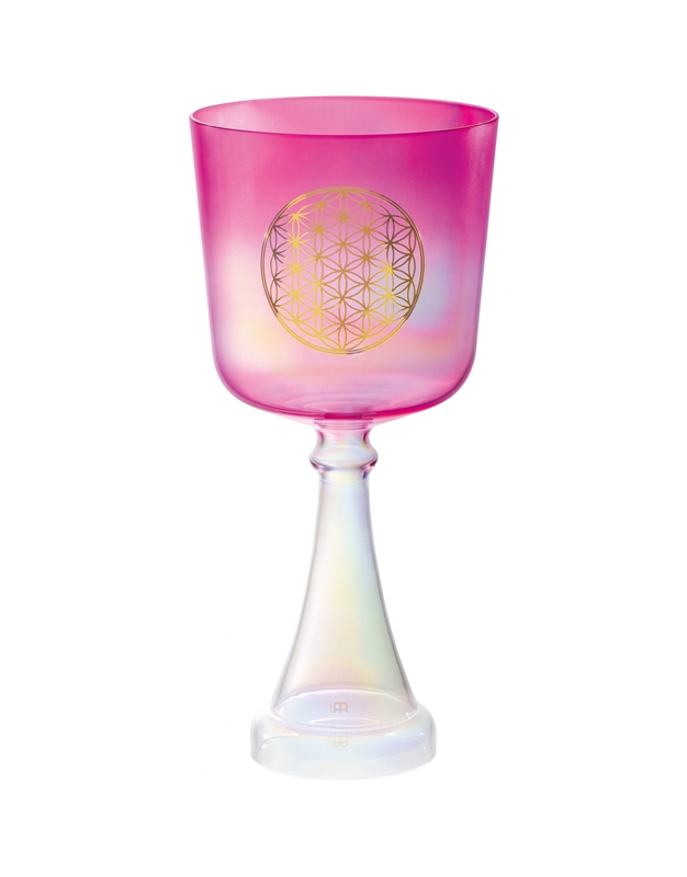 MEINL Sonic Energy CSC6FPFOL Crystal Singing Chalice Flower of Life